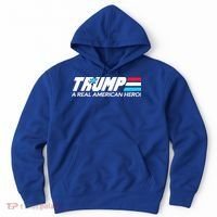 Trump A Real American Hero Hoodie thumb 0