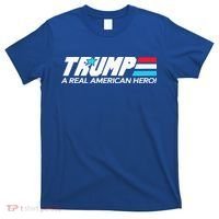 Trump A Real American Hero T-Shirt thumb 0