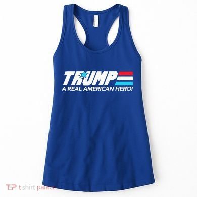 Trump A Real American Hero Women's Tank Top