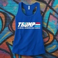Trump A Real American Hero Women's Tank Top thumb 3