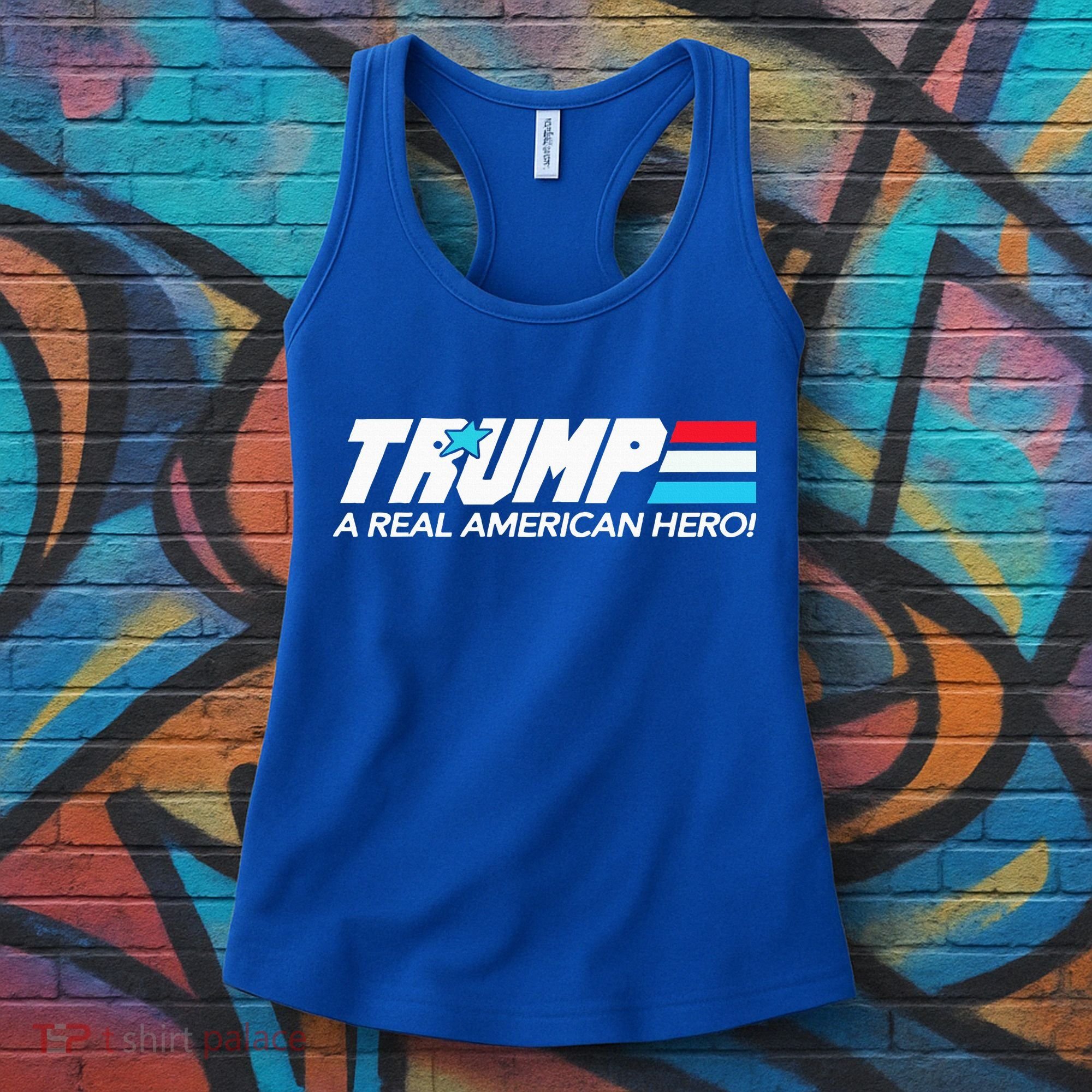 Trump A Real American Hero Women's Tank Top