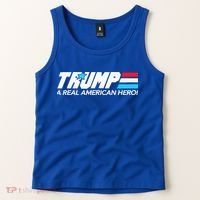 Trump A Real American Hero Tank Top thumb 2