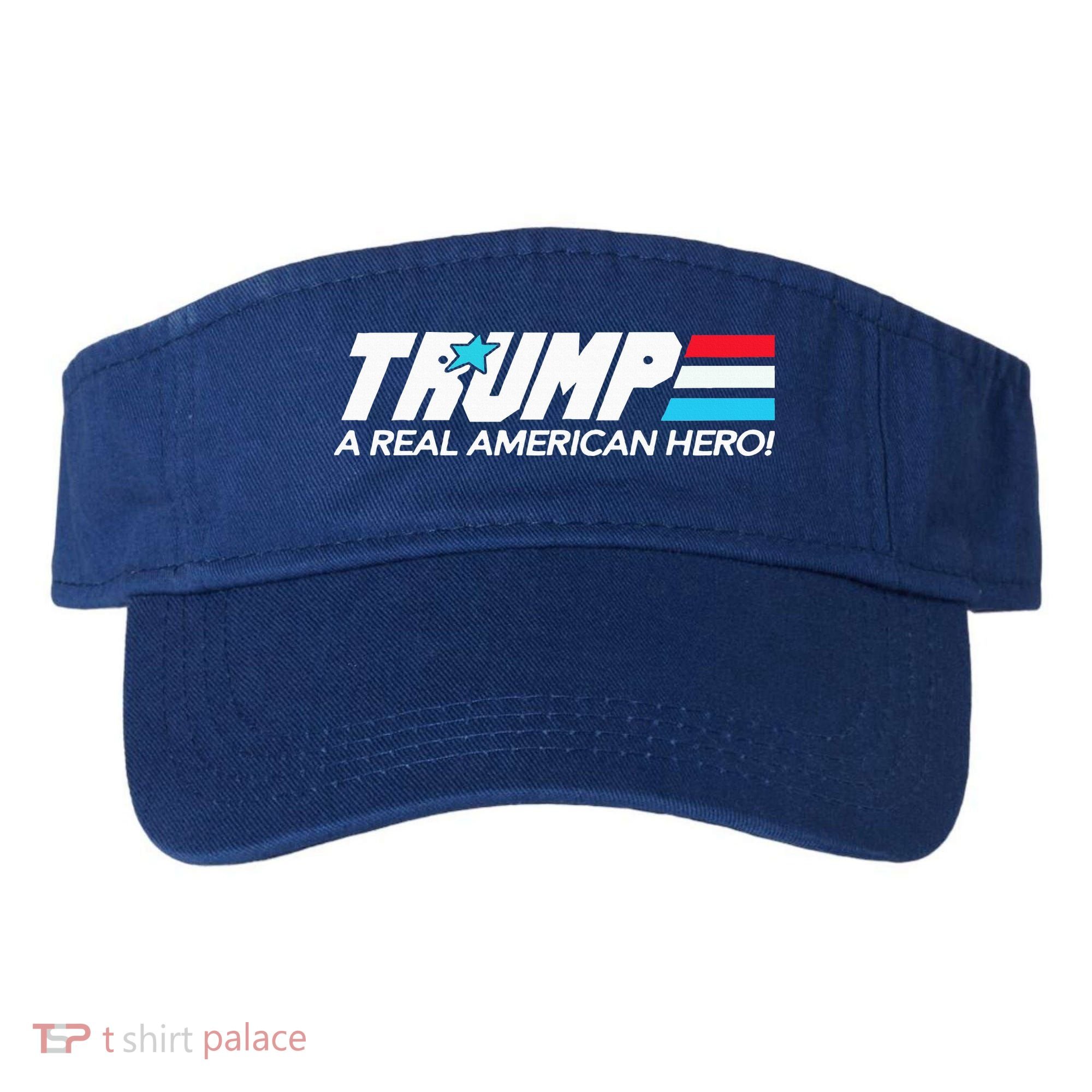Trump A Real American Hero Visor