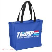 Trump A Real American Hero Tote Bag thumb 2
