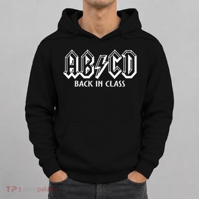 Teacher Abcd Rocks Back To School Back In Class Abcd Hoodie
