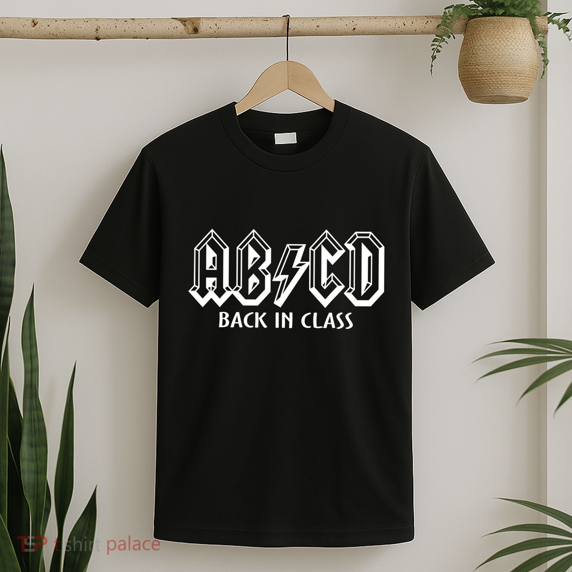 Teacher Abcd Rocks Back To School Back In Class Abcd T-Shirt