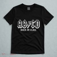 Teacher Abcd Rocks Back To School Back In Class Abcd T-Shirt thumb 5