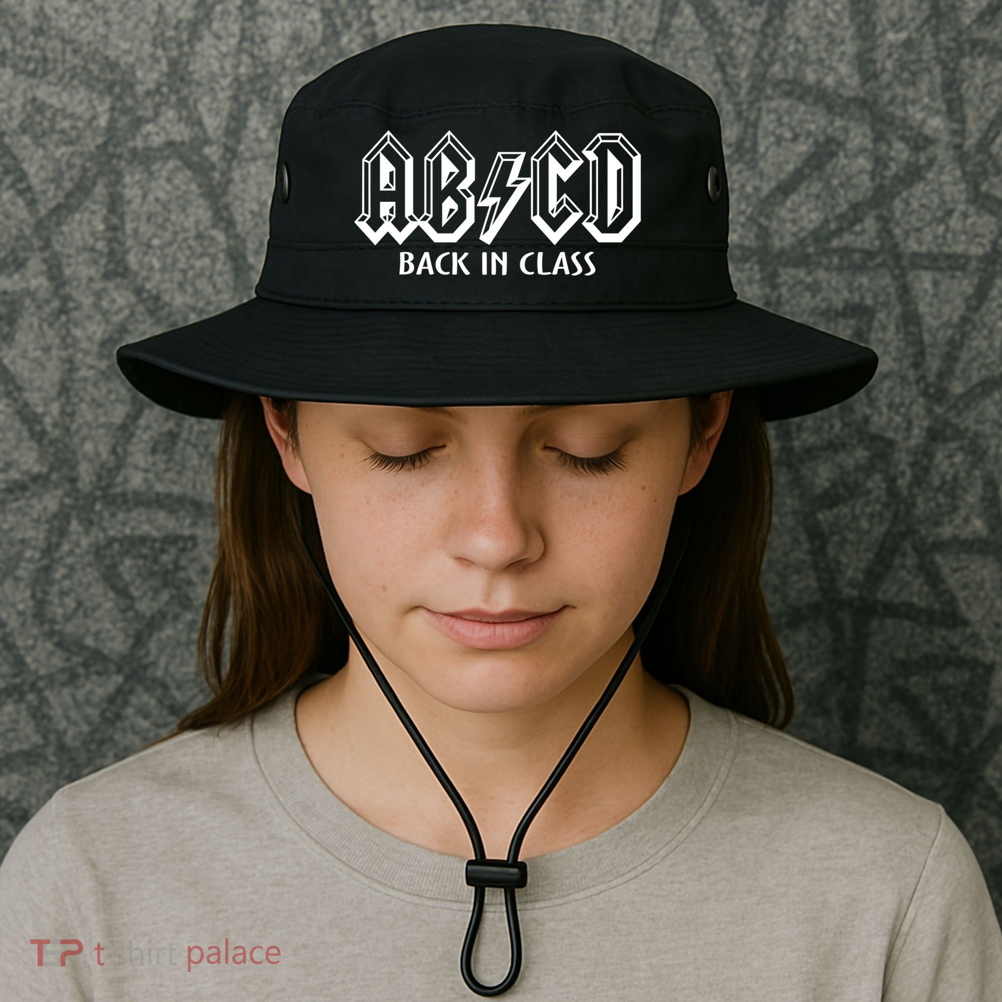 Teacher Abcd Rocks Back To School Back In Class Abcd Bucket Hat