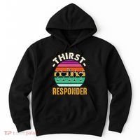Thirst A Responder Funny Bartender Barman Barkeeper Barista Hoodie thumb 0