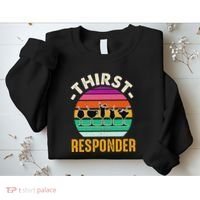 Thirst A Responder Funny Bartender Barman Barkeeper Barista Sweatshirt thumb 2