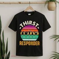 Thirst A Responder Funny Bartender Barman Barkeeper Barista T-Shirt thumb 2