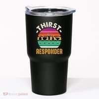 Thirst A Responder Funny Bartender Barman Barkeeper Barista Tumbler thumb 0