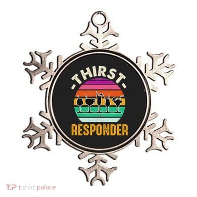 Thirst A Responder Funny Bartender Barman Barkeeper Barista Ornament
