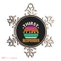 Thirst A Responder Funny Bartender Barman Barkeeper Barista Ornament thumb 0