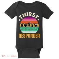 Thirst A Responder Funny Bartender Barman Barkeeper Barista Baby Bodysuit thumb 0