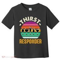 Thirst A Responder Funny Bartender Barman Barkeeper Barista Toddler T-Shirt thumb 0