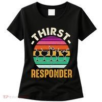 Thirst A Responder Funny Bartender Barman Barkeeper Barista Women's T-Shirt thumb 0
