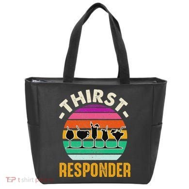 Thirst A Responder Funny Bartender Barman Barkeeper Barista Tote Bag