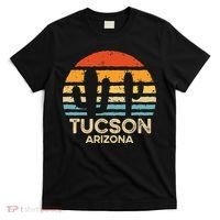 Tucson Arizona Retro Sunset T-Shirt thumb 0
