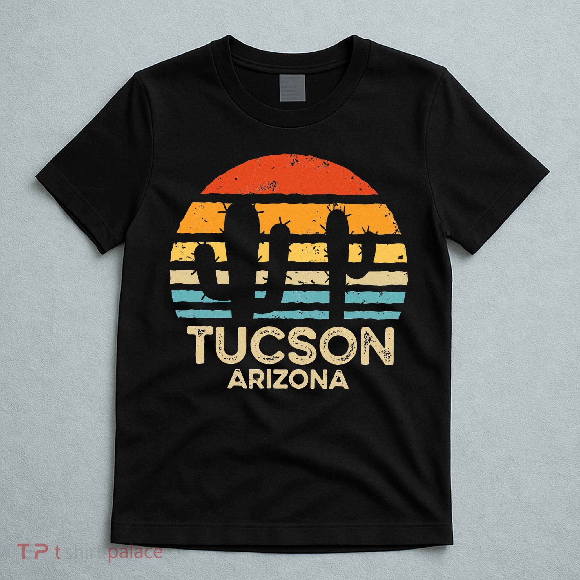 Tucson Arizona Retro Sunset T-Shirt