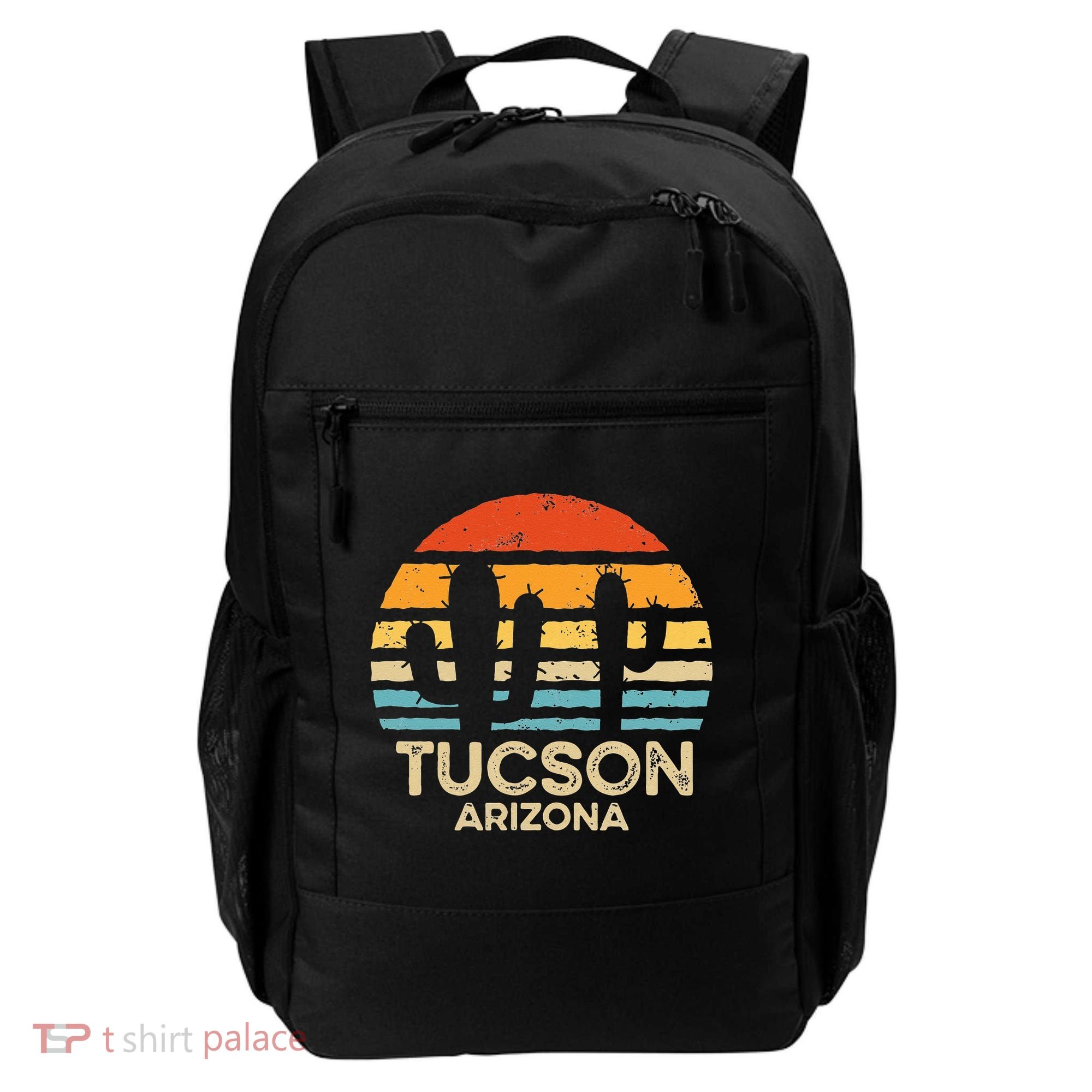 Tucson Arizona Retro Sunset Backpack