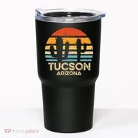 Tucson Arizona Retro Sunset Tumbler thumb 0