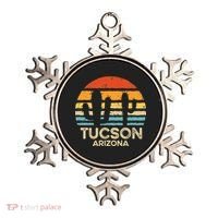 Tucson Arizona Retro Sunset Ornament thumb 0