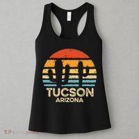 Tucson Arizona Retro Sunset Women's Tank Top thumb 3