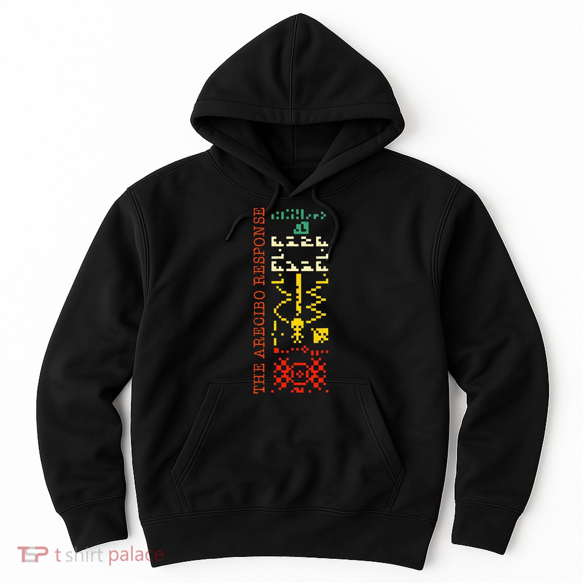 The Arecibo Response Chilbolton Crop Circle Alien Reply Hoodie