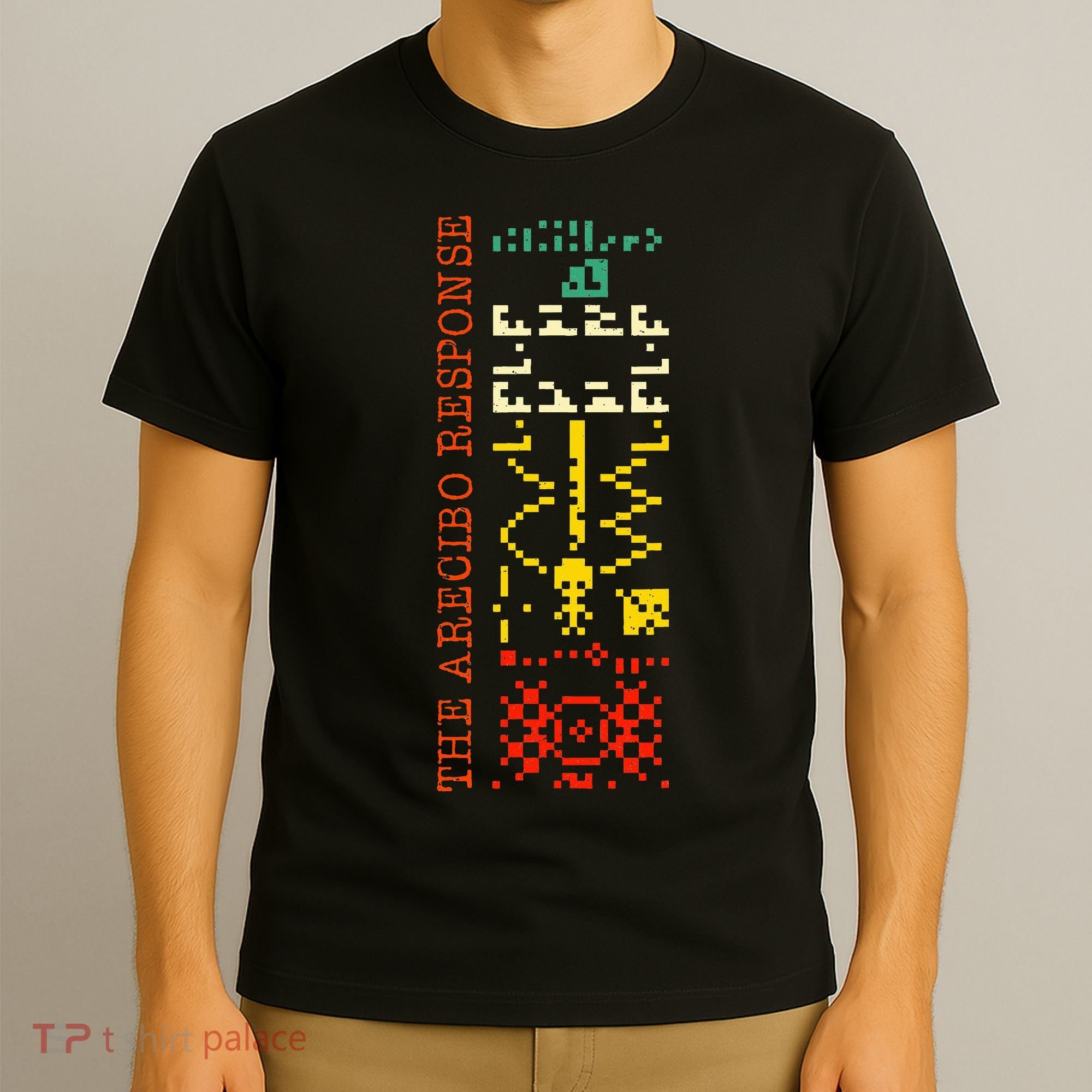 The Arecibo Response Chilbolton Crop Circle Alien Reply T-Shirt