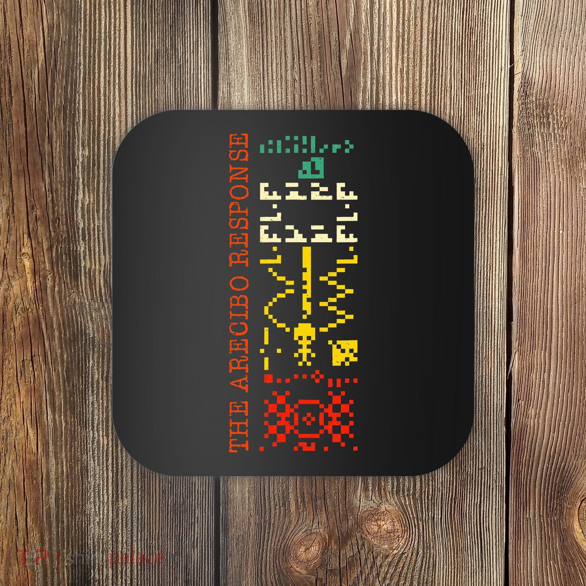 The Arecibo Response Chilbolton Crop Circle Alien Reply Coaster