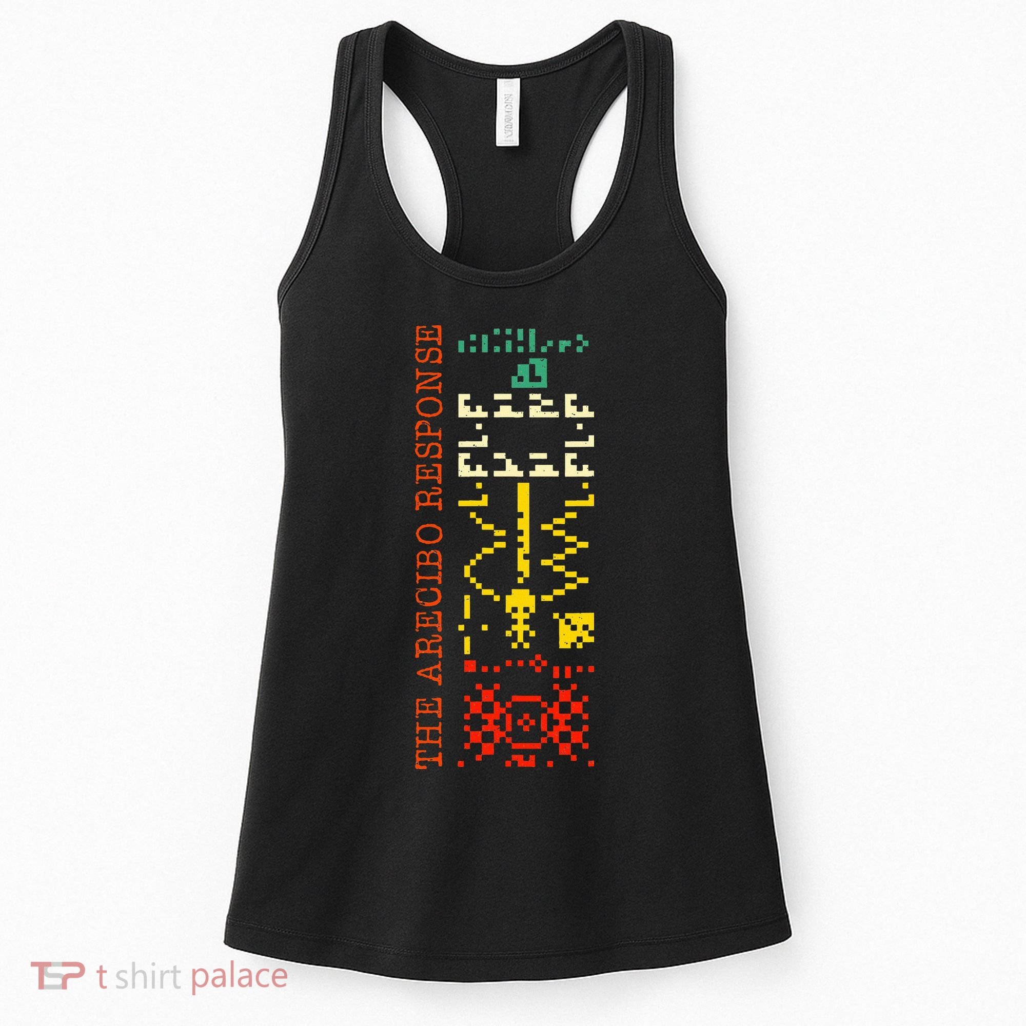 The Arecibo Response Chilbolton Crop Circle Alien Reply Women's Tank Top