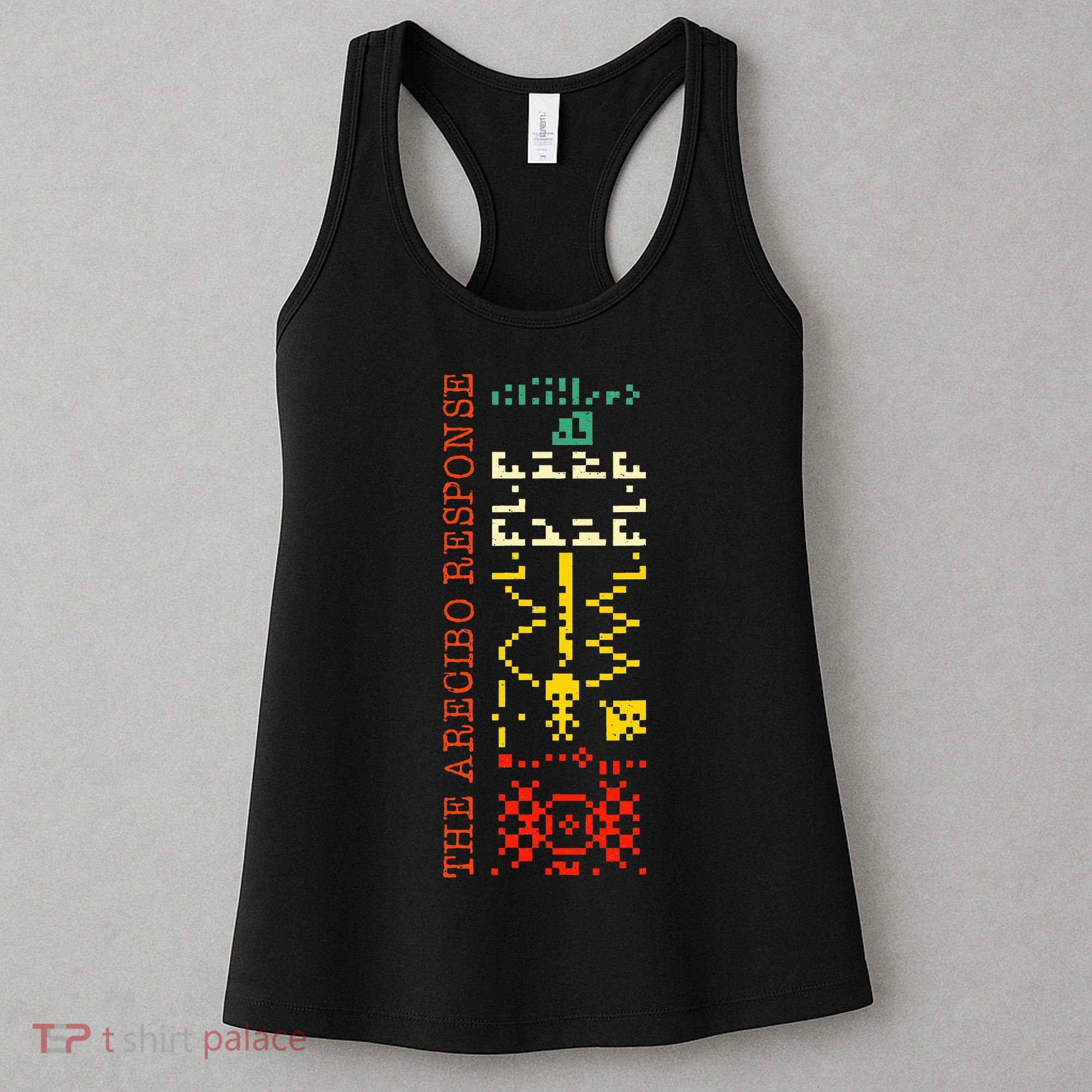 The Arecibo Response Chilbolton Crop Circle Alien Reply Women's Tank Top