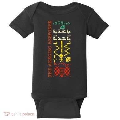 The Arecibo Response Chilbolton Crop Circle Alien Reply Baby Bodysuit