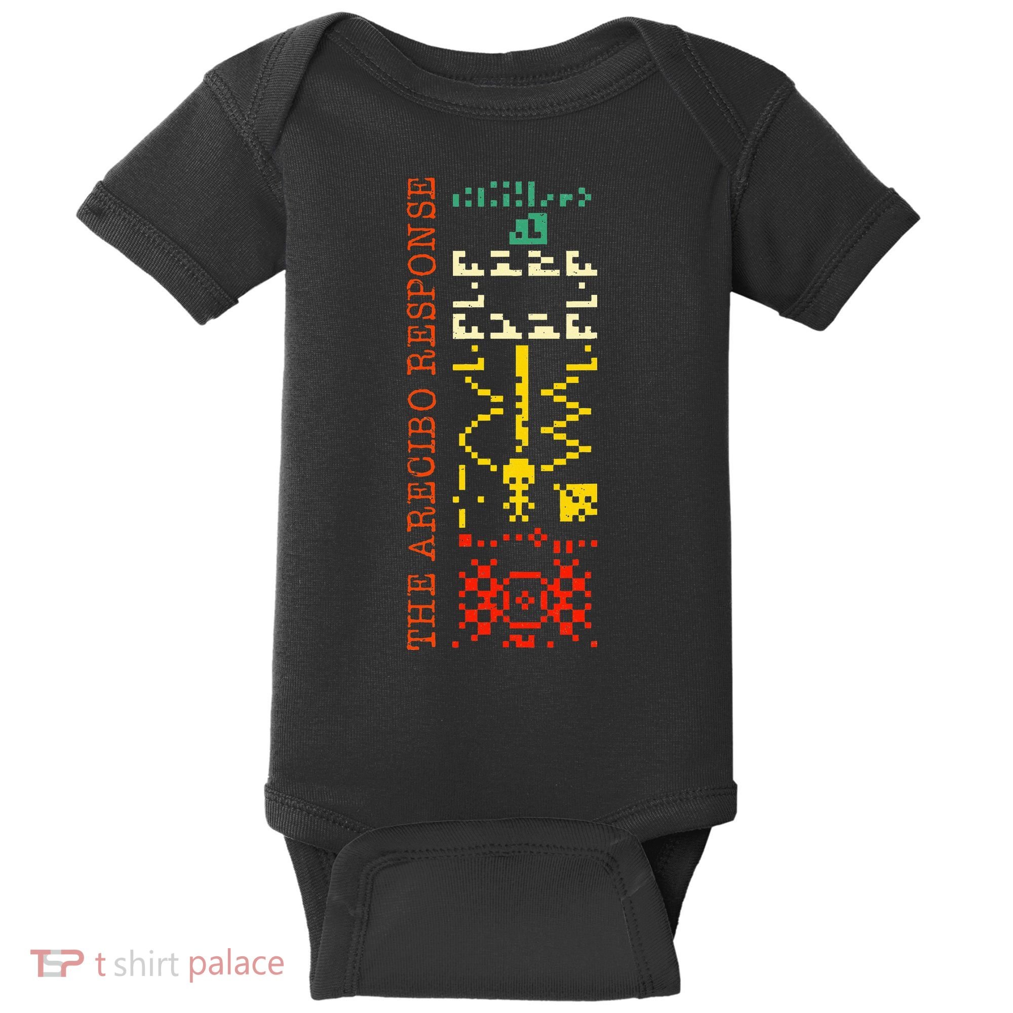 The Arecibo Response Chilbolton Crop Circle Alien Reply Baby Bodysuit