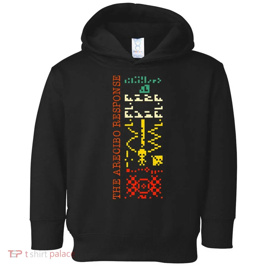 The Arecibo Response Chilbolton Crop Circle Alien Reply Toddler Hoodie
