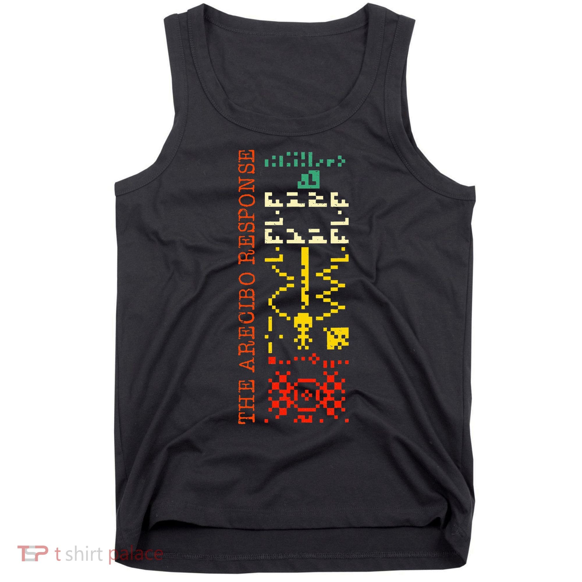 The Arecibo Response Chilbolton Crop Circle Alien Reply Tank Top