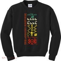 The Arecibo Response Chilbolton Crop Circle Alien Reply Kids Sweatshirt thumb 0