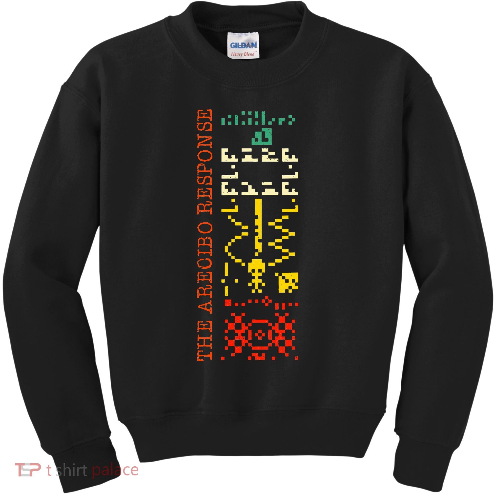 The Arecibo Response Chilbolton Crop Circle Alien Reply Kids Sweatshirt