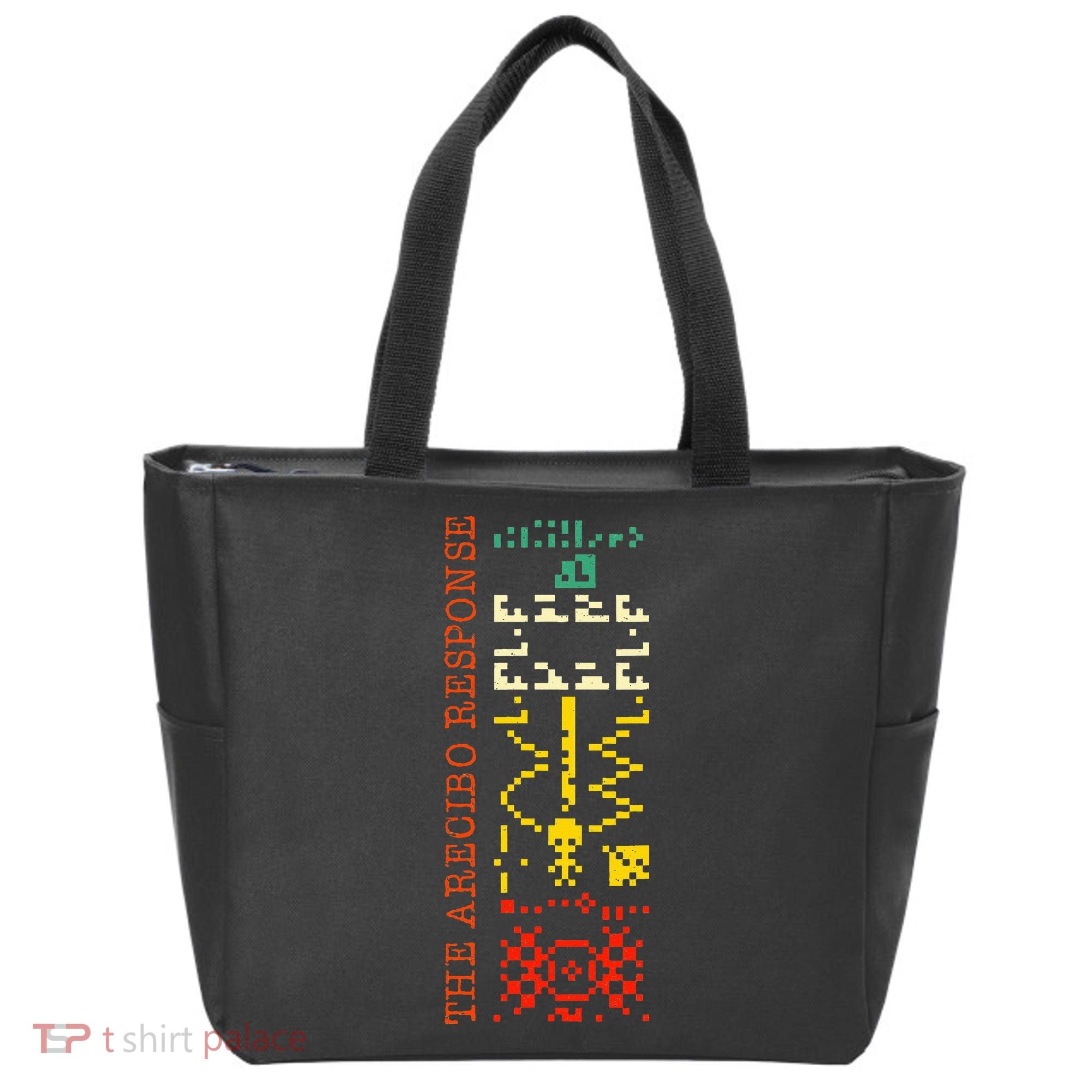 The Arecibo Response Chilbolton Crop Circle Alien Reply Tote Bag