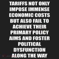 Tariffs Foster Political Dysfunction Tumbler thumb 3