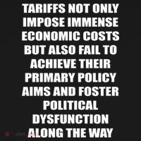 Tariffs Foster Political Dysfunction Ornament thumb 1