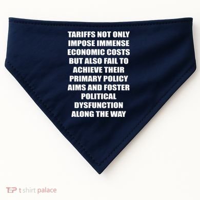 Tariffs Foster Political Dysfunction USA-Made Doggie Bandana