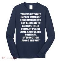 Tariffs Foster Political Dysfunction Long Sleeve Shirt thumb 0