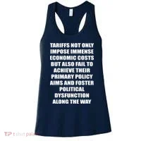 Tariffs Foster Political Dysfunction Women's Tank Top thumb 0