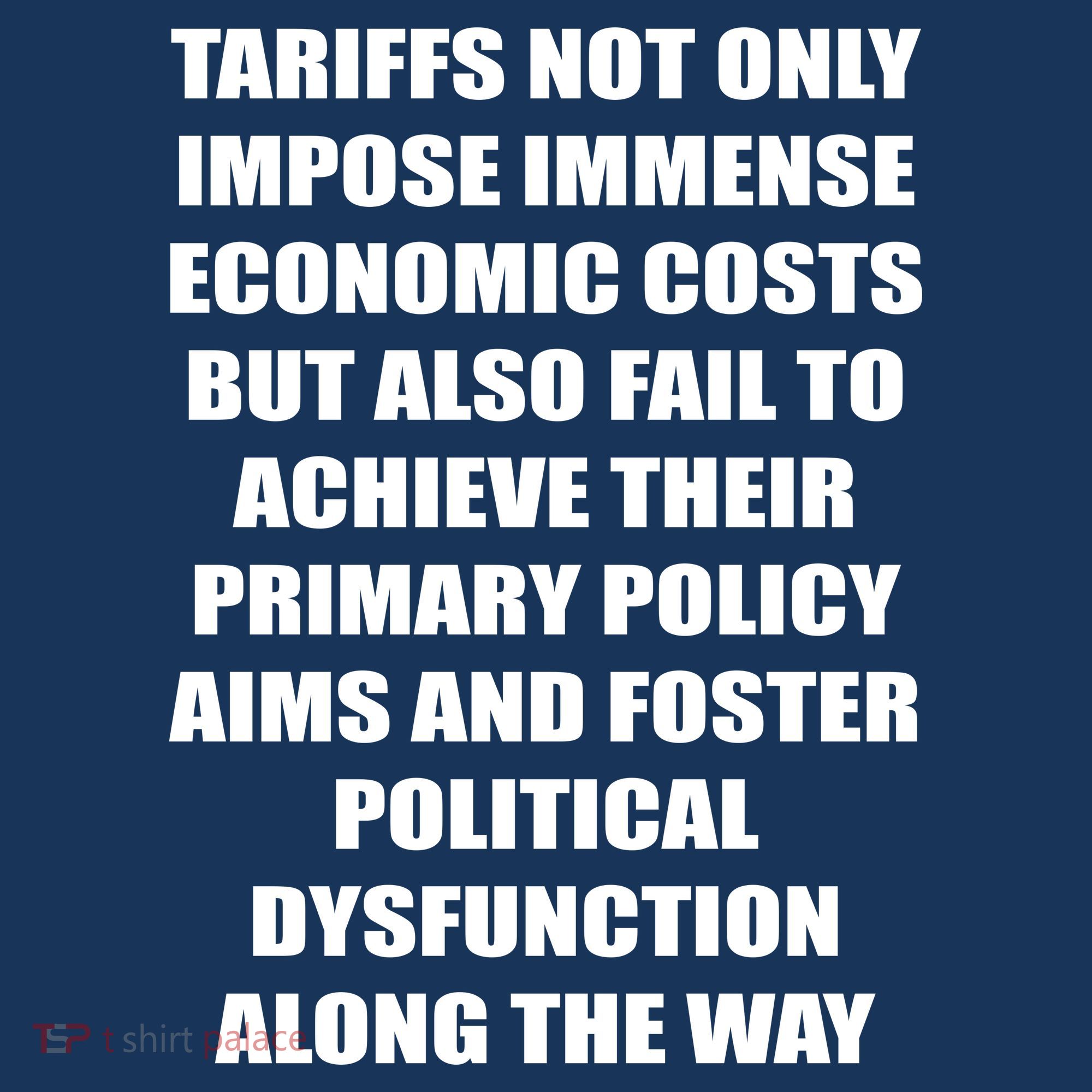 Tariffs Foster Political Dysfunction Women's Tank Top