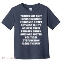 Tariffs Foster Political Dysfunction Toddler T-Shirt thumb 0