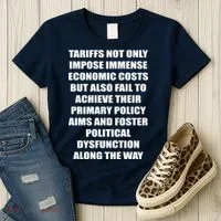 Tariffs Foster Political Dysfunction Women's T-Shirt thumb 3