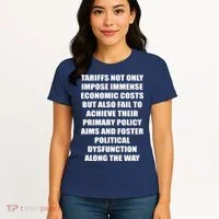 Tariffs Foster Political Dysfunction Women's T-Shirt thumb 4
