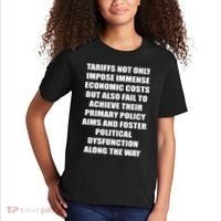 Tariffs Foster Political Dysfunction Kids T-Shirt thumb 2